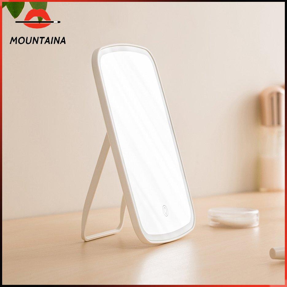 【m】 Jotun Judy Led Makeup Mirror Desktop Portable Charging Folding Filler