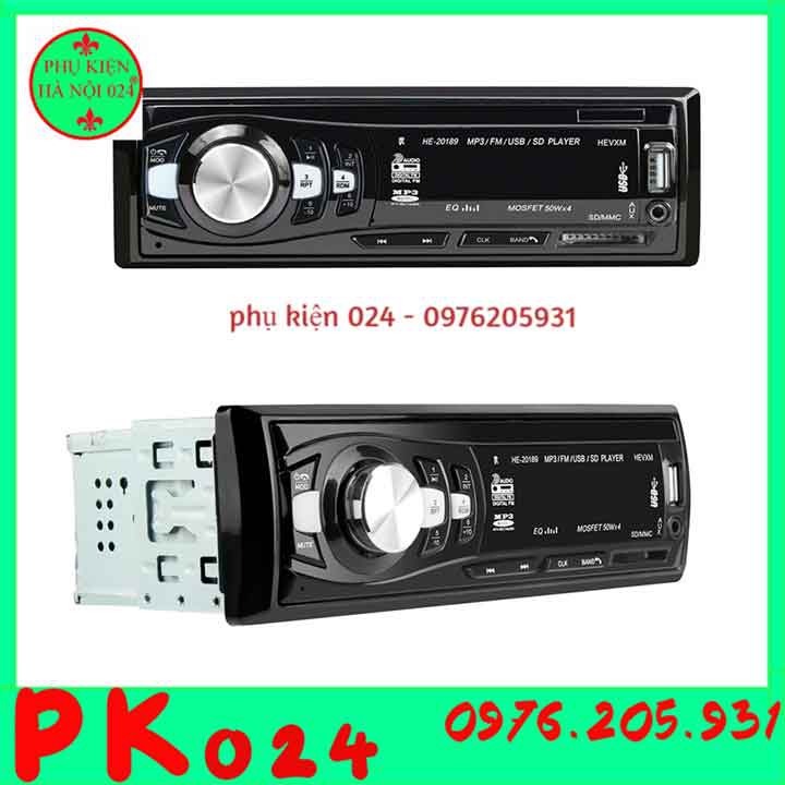 Máy Nghe Nhạc Kết Hợp Đài Phát Thanh Radio Xe Hơi Mp3 20189