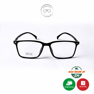 Kính giả cận mắt vuông thời trang unisex Liedotti Eyewear 8087