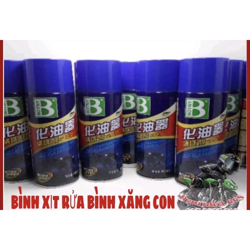 1 THÙNG 24 CHAI DUNG DỊCH XÚC BÌNH XĂNG CON BOTNY, RỬA HỌNG GA, VỆ SINH KIM PHUN - RỬA XYLANH