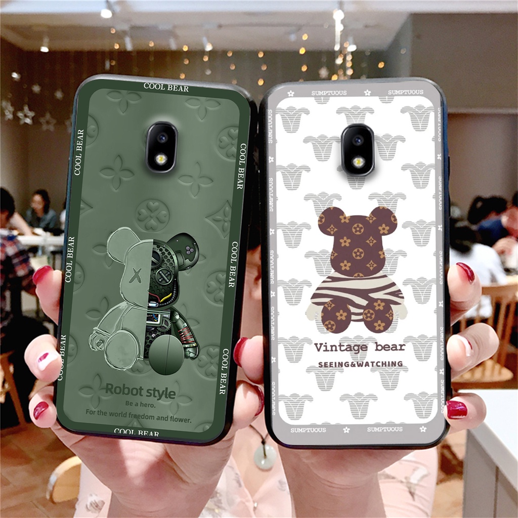 Ốp lưng Samsung J3 Pro / J5 Pro / J7 Pro / J7 Plus mẫu BEARBRICK/ Kaws thể thao cá tính,cute,giá rẻ