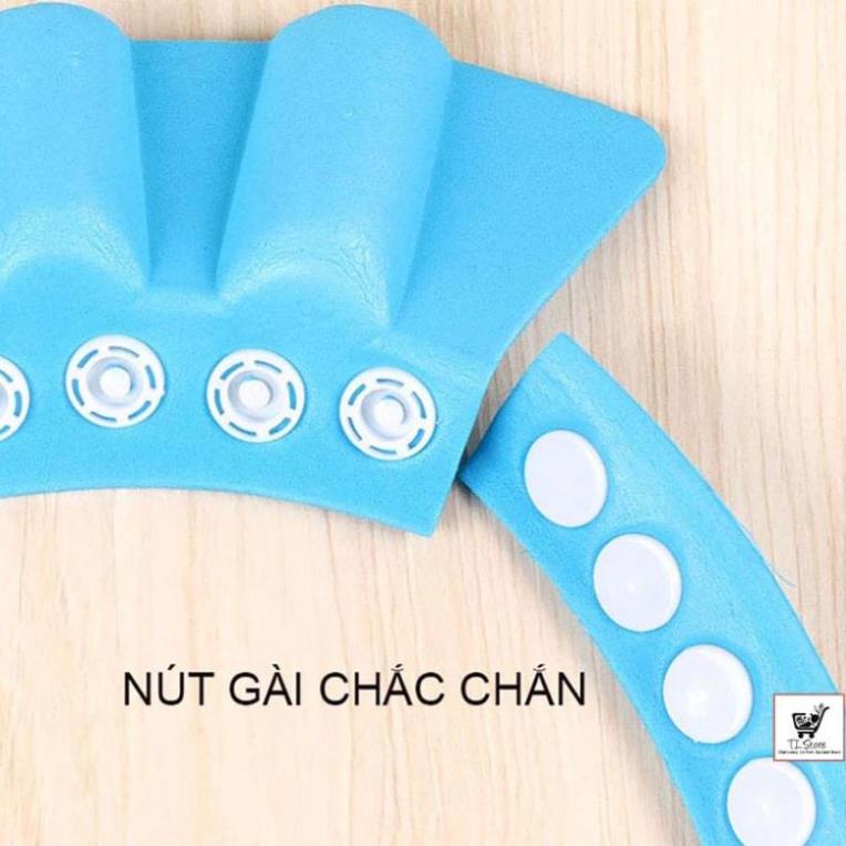 Mũ gội đầu chắn nước em bé che tai chống cay mắt thông minh Đồ dùng cho trẻ [NÓN TẮM EM BÉ]