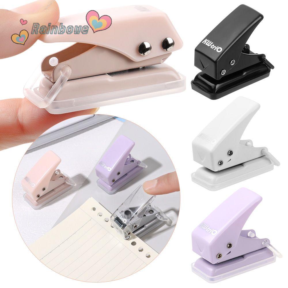 Dụng Cụ Bấm Lỗ Tròn Nhỏ Màu Cầu Vồng Xinh Xắn