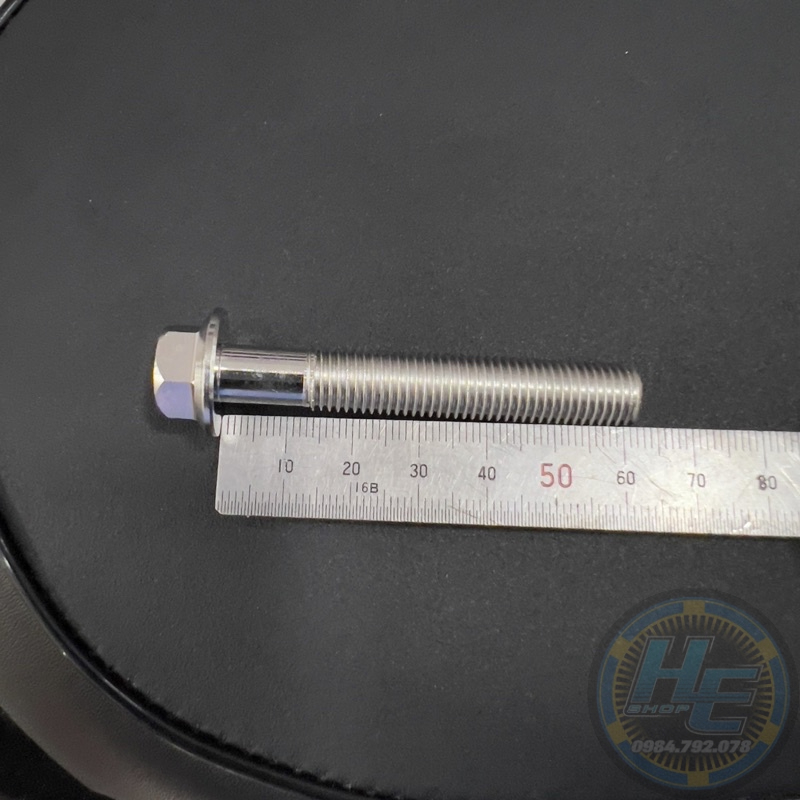 [10x60] Ốc Trụ Salaya Mẫu Thái Inox 304 Gắn Pô Tay Ga