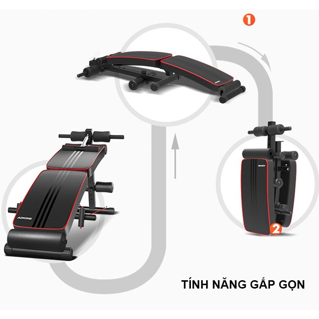 Ghế tập cơ bụng ADKing AD-178