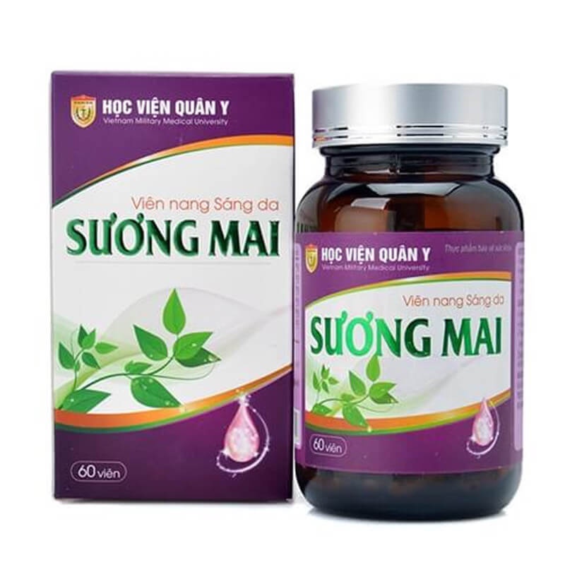 Viên Uống Sương Mai | Giúp Da Trắng Sáng, Mịn Màng | Hộp 60 Viên