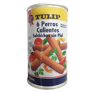 Xúc xích Tulip Hot dog Skinless 415g