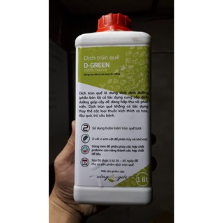 Dịch trùn quế D-Green 1 lit