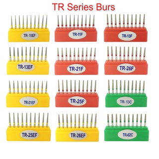 [Hàng mới về] Set 10 mũi khoan nha khoa cầm tay đường kính 1.6mm chuyên dụng chất lượng cao