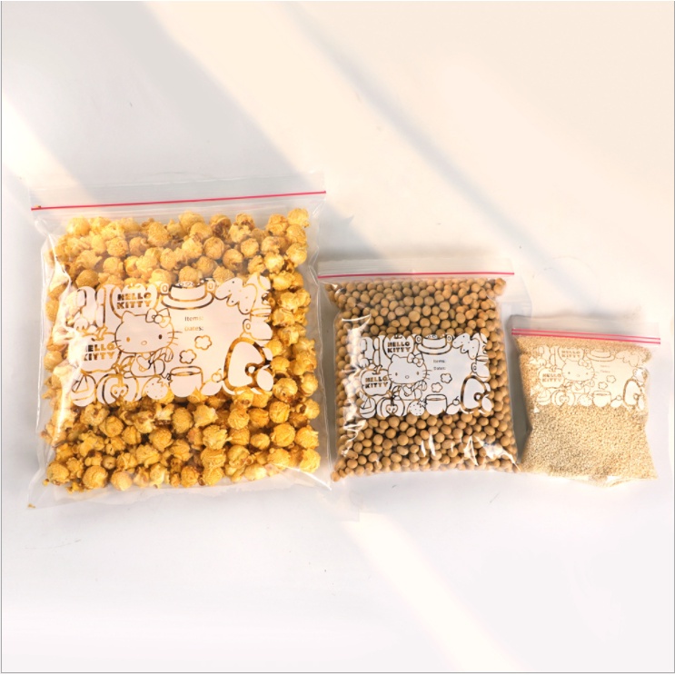 Túi Zip Trong Suốt Bảo Quản Thực Phẩm Trong Tủ Lạnh Tái Sử Dụng Được Cho Nhà Bếp