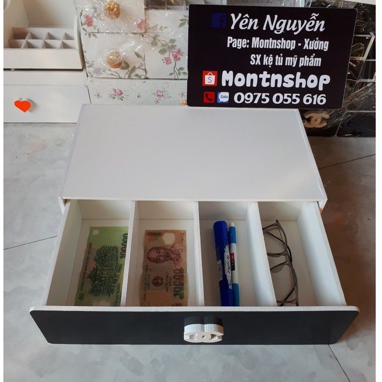 Hộp chia tiền thu ngân loại to 35cm