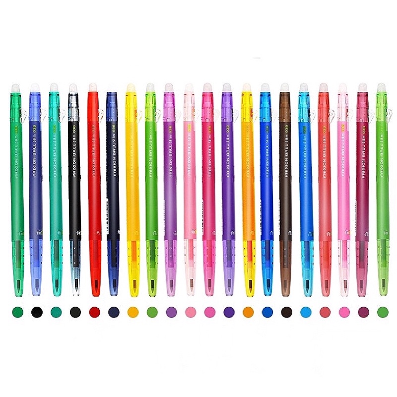 Bút bi bấm tẩy xoá được Frixion Pilot