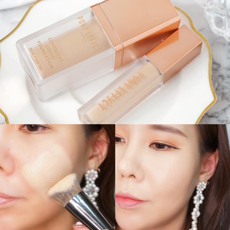 Kem nền Pony Effect Coverstay Liquid Foundation