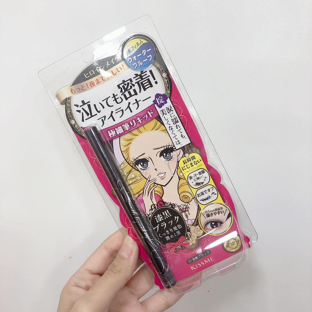 Bút kẻ mắt dạ Kissme Heroin (Nhật)