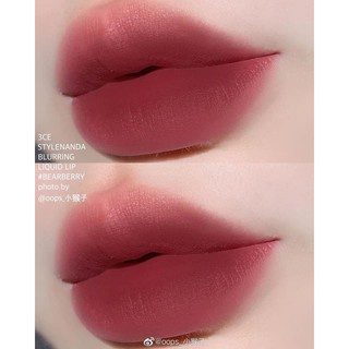 Son 3ce chính hãng, Son 3ce blurring liquid lip hàn quốc đỏ nâu, đỏ lạnh, đỏ thuần Cosmetic999