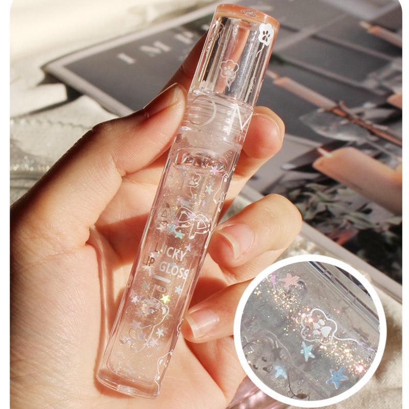 [Hàng mới về] Son bóng dưỡng ẩm màu sắc lấp lánh thời trang OMGA