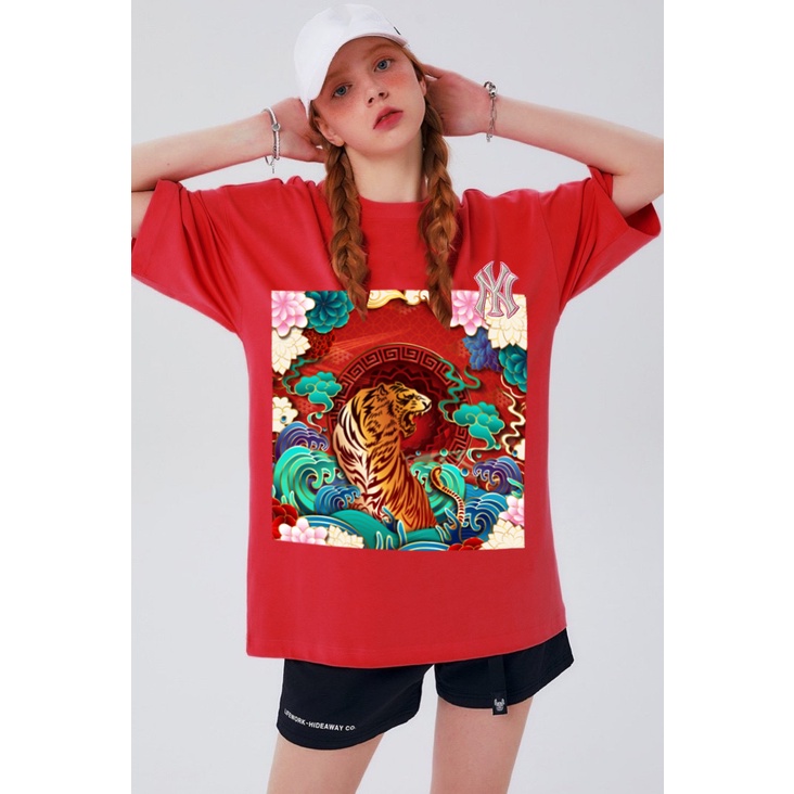 [HÌNH THẬT] Áo Thun MLB HỔ ĐỎ SPECIAL LIMITED  Áo Phông MLB Nam Nữ Tay Lỡ Form Rộng | BigBuy360 - bigbuy360.vn