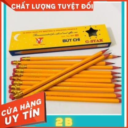 Bút chì chuốt Gstar No.009 2B 3B 4B 5B 6B bút chì gỗ CAM KẾT CHẤT LƯỢNG