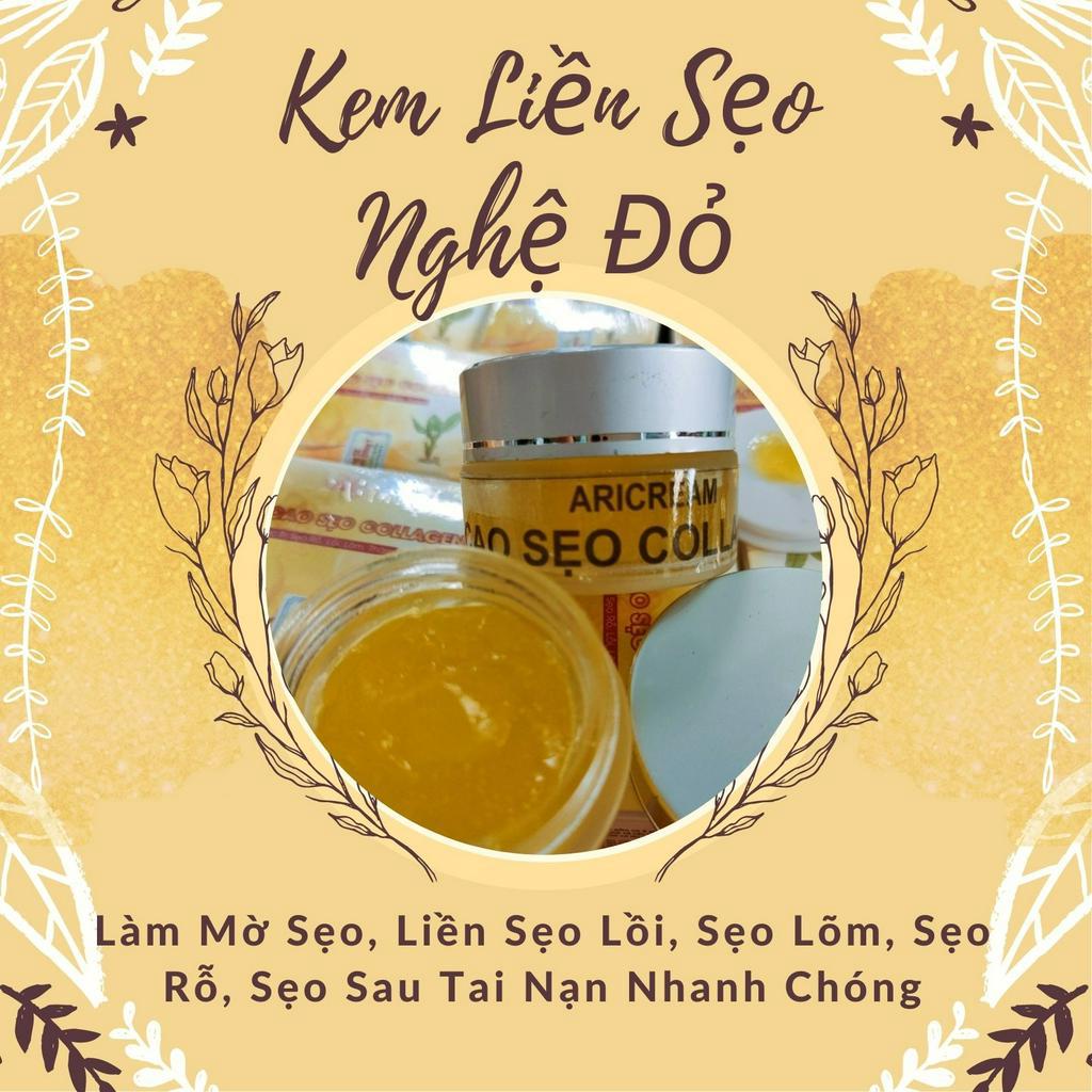 Cao sẹo Collagel  Phục Hồi Tái Tạo Da  Đánh bay các loại sẹo sồi lõm, các loại sẹo do mụn, thâm 15gr