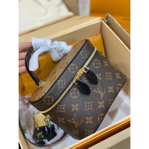 Túi cốp 325 size 20 chữ nhật da mềm có hộp tặng kèm khăn lụa