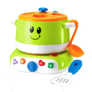 Bộ bếp nấu ăn thả hình khối có nhạc Winfun 0762