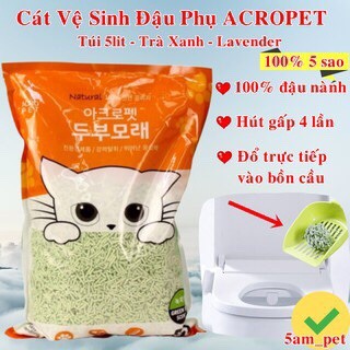 Cát vệ sinh mèo đậu nành ACROPET 5lit