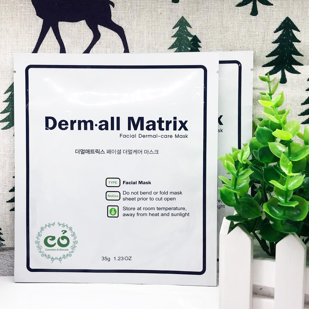 Mặt Nạ Derm All Matrix Facial Dermal-Care Mask