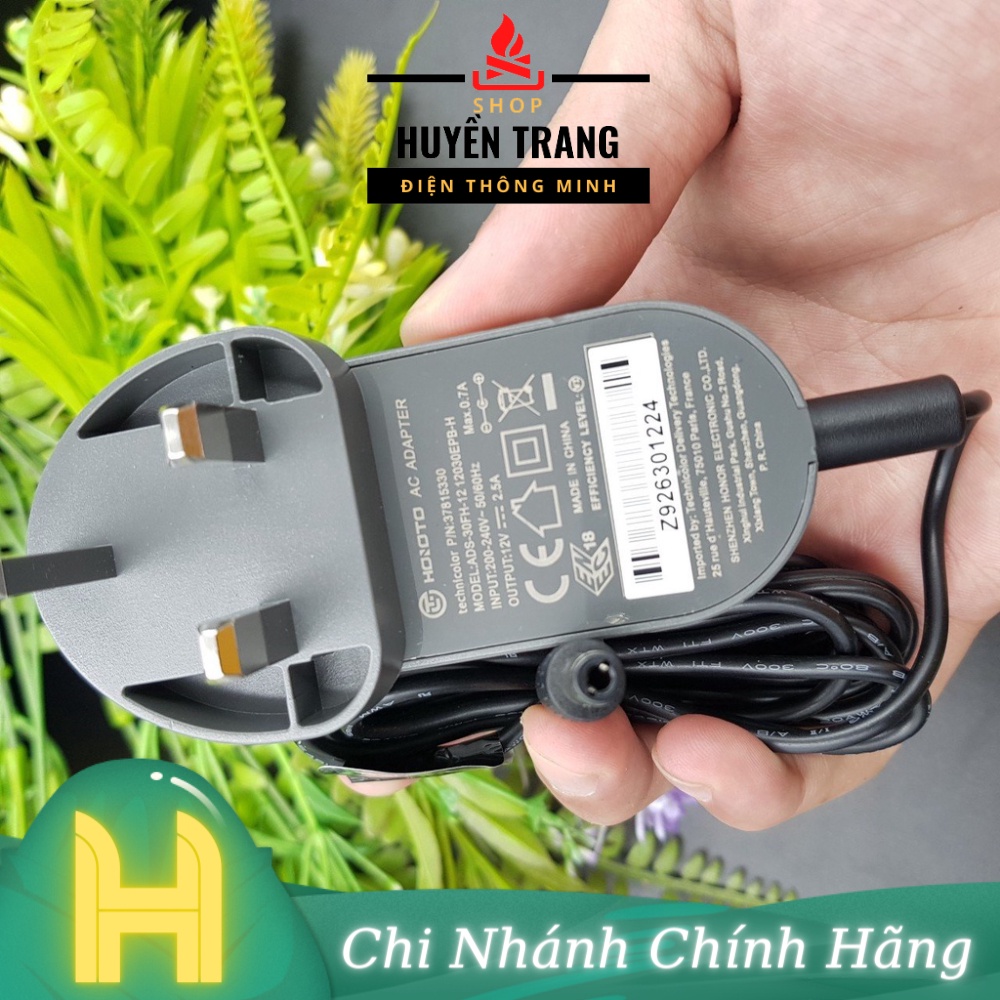 Nguồn 12V 2.5A 12V2A xuất UK chính hãng Honor an toàn cho máy hút sữa wifi modem 12V2.5A ShopLinhKienHT