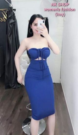 Đầm body sexy cúp ngực