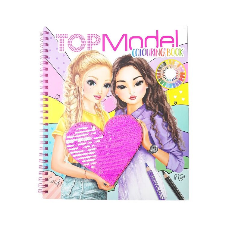 BST thiết kế thời trang TOPModel sticker Book with Sequins - TM425036