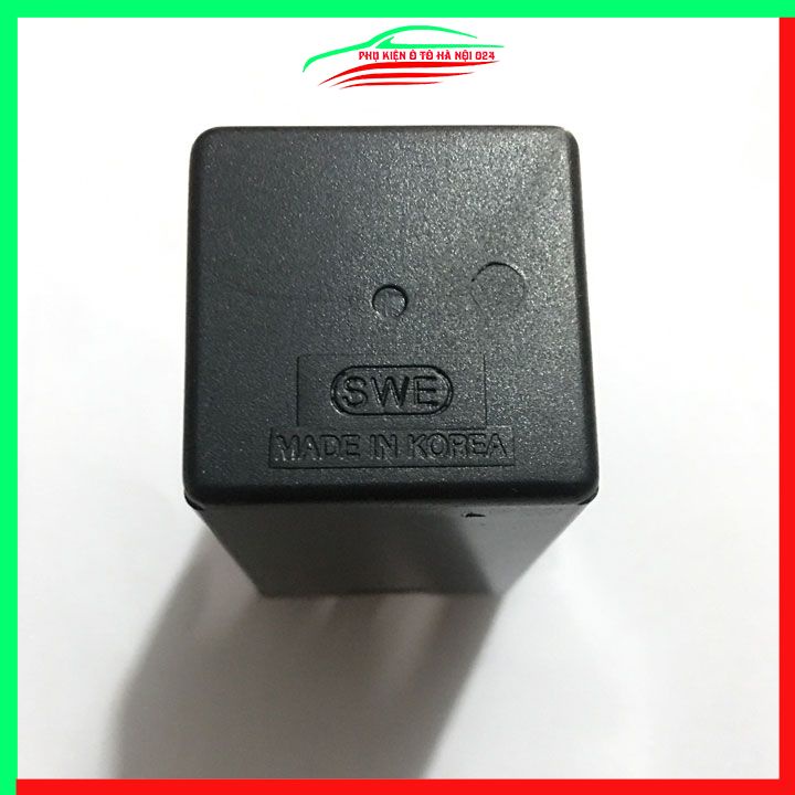 Rơ Le relay chớp xi nhan 3 chân SWE Hàng Made In Korea cho ô tô xe máy 12/24V