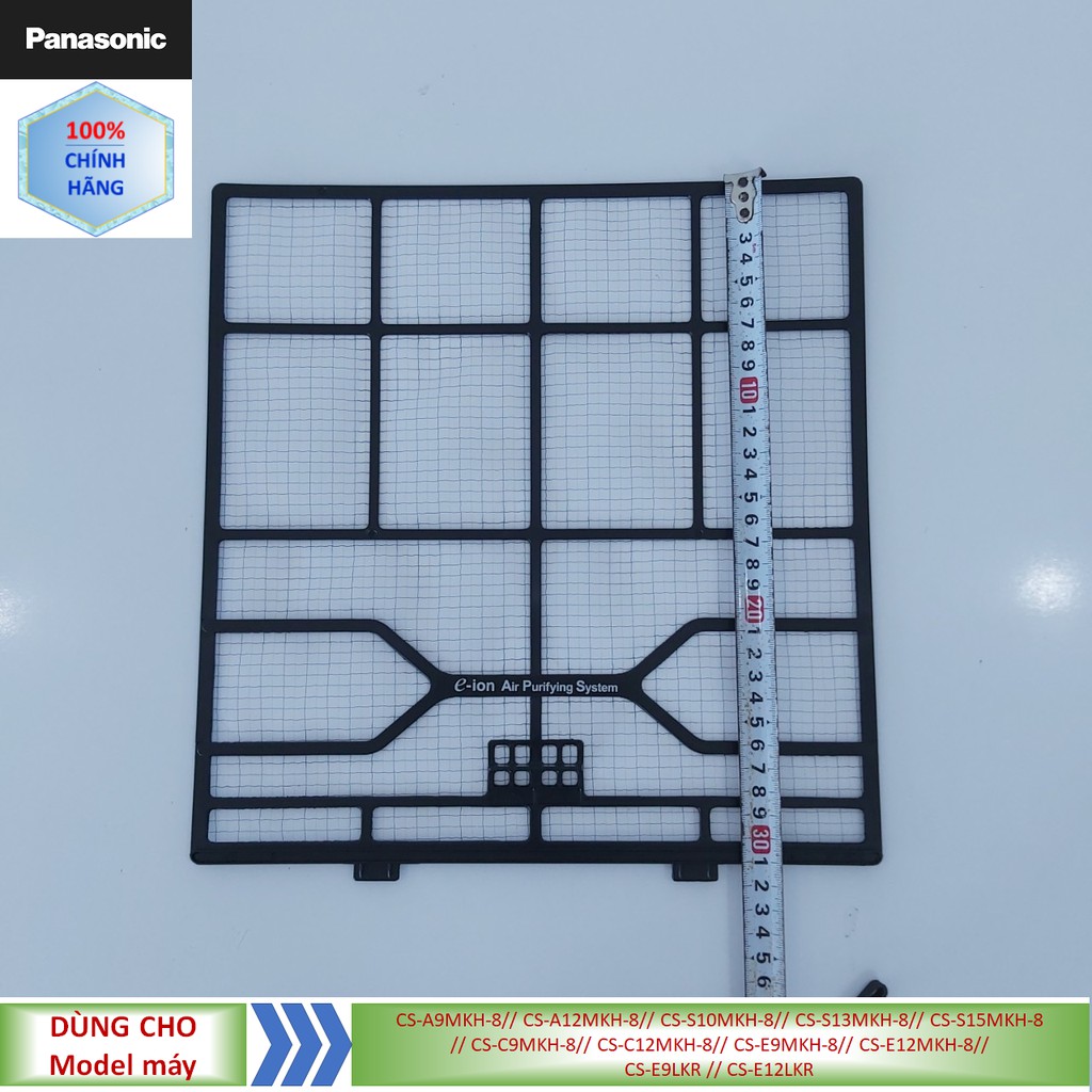 Phụ kiện Lưới lọc điều hòa Panasonic model CS-A9MKH-8 // CS-A12MKH-8 // CS-S10MKH-8 // CS-E9MKH-8