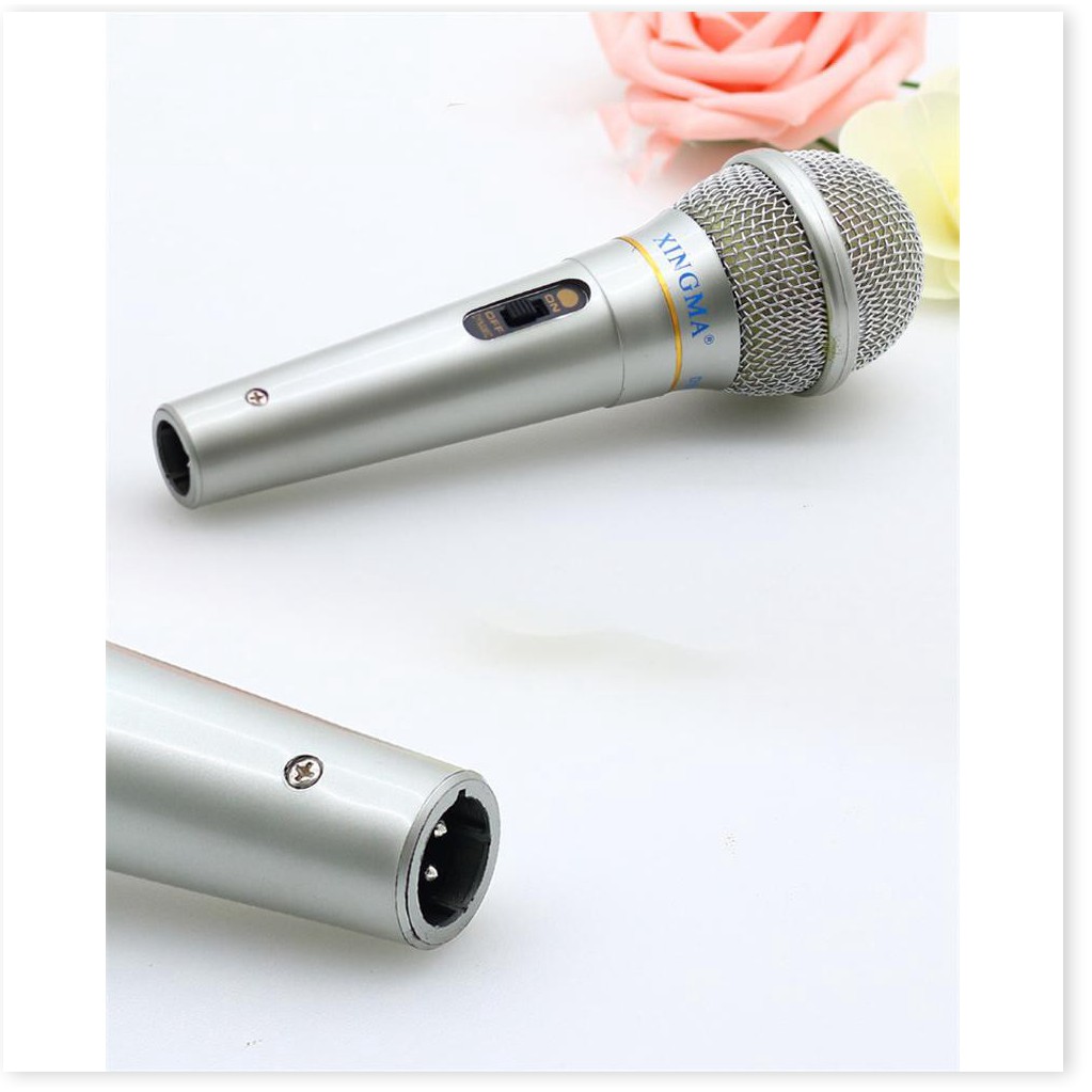 ⚡ Mic, Micro, Micro Karaoke XINGMA AK-319 dòng mic có dây giá rẻ, chất lượng cao,tương thích với mọi loại dàn karaoke