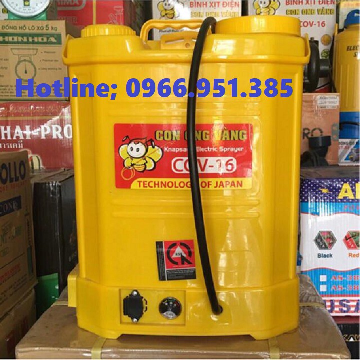 Bình Phun Thuốc Phòng Dịch Con Ong Vàng 16D