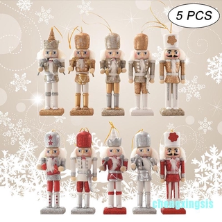 Set 5 Mô Hình Cây Thông Noel Trang Trí Nhà Cửa