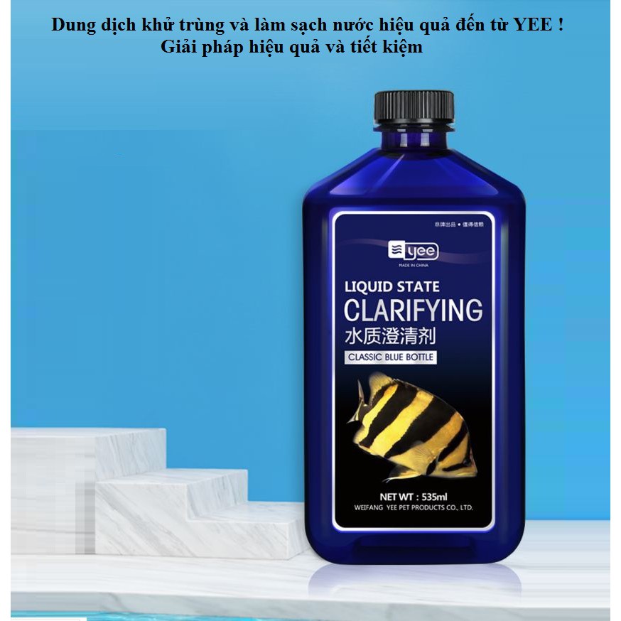Dung dịch làm trong nước bể cá Clarifying