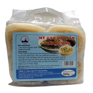 Mỳ chũ đặc sản lục ngạn bắc giang 500g, 1kg- thái dương