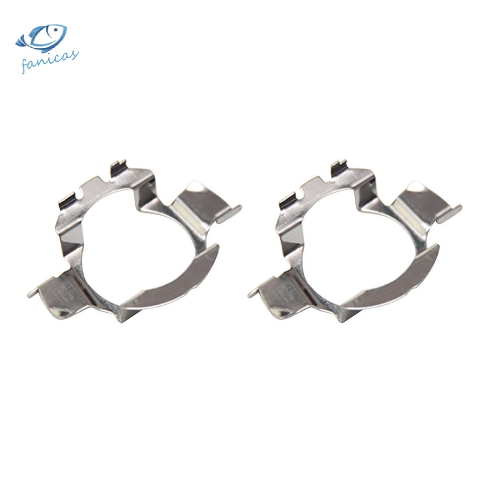 Set 2 giá đỡ đèn pha LED H7 cho Benz BMW Audi VW