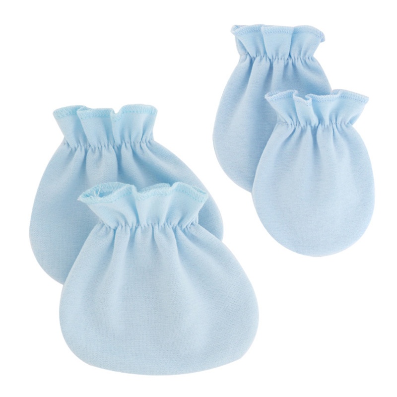 Vớ Cotton Mềm Mại Bảo Vệ Tay Chân Cho Bé Sơ Sinh 0-12 Tháng Tuổi
