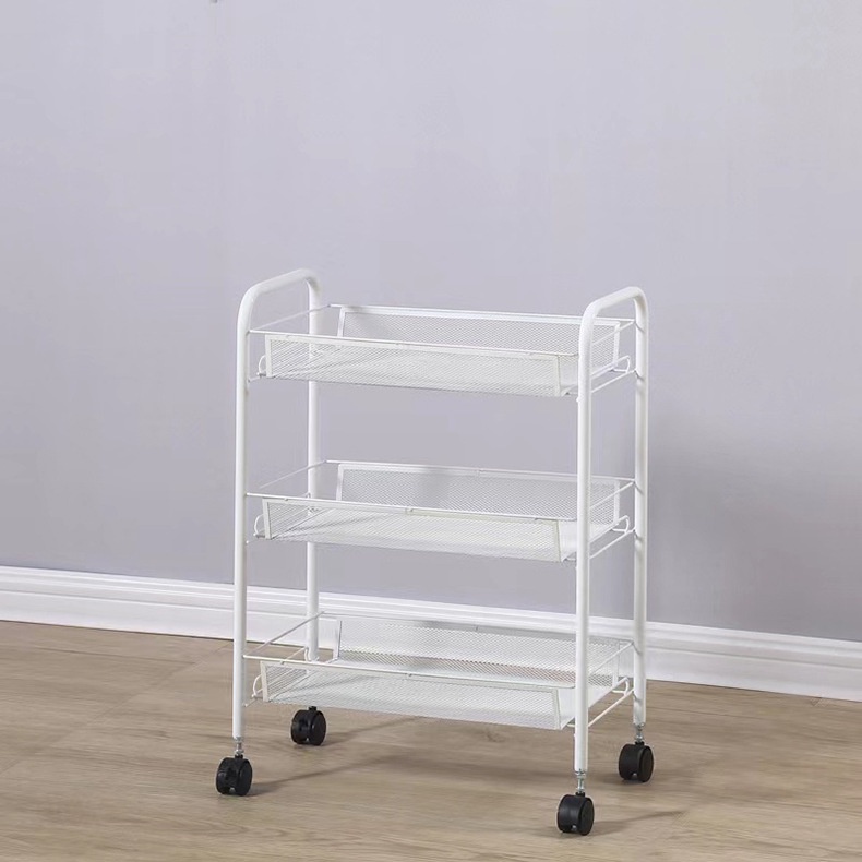 {SALEE} Xe Đẩy Đồ Đa Năng 3 Tầng, Kệ Spa, Bỉm Sữa