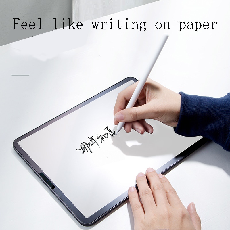 Xumu 2Pcs PET Paper Like Film Anti Glare For Huawei Matepad 11 Pro 10.8 12.6 Mate Pad 10.4 Matte PET Drawing Writing Screen Protector Painting Paperlike