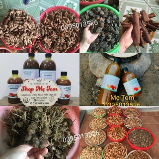 Combo sau sinh: muối thảo dược + rượu gừng & nghệ hạ thổ + tặng đai quấn cho mẹ sau sinh
