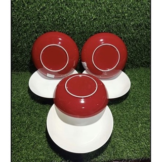 Đĩa sâu lòng màu vàng siêu đẹp size 20
