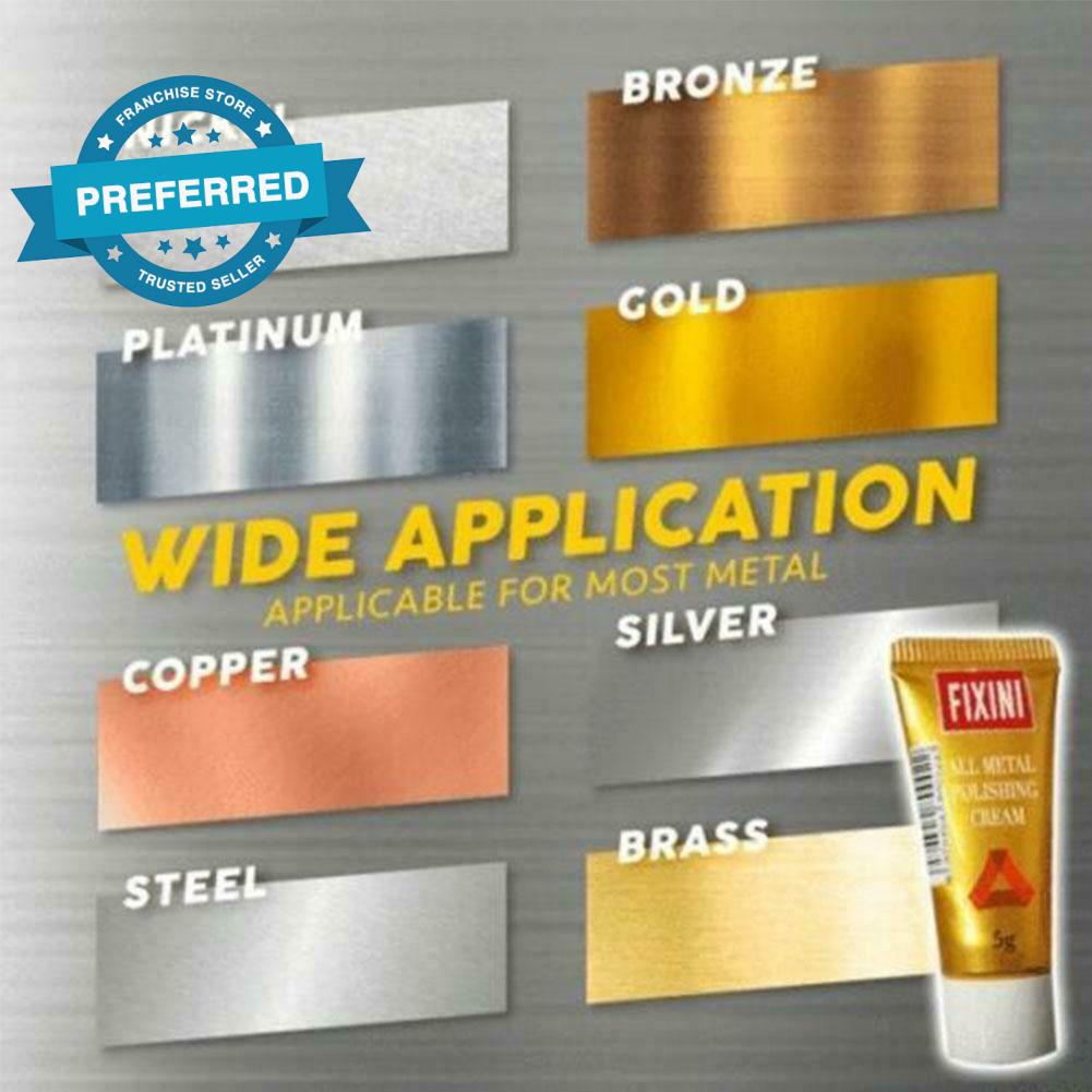 Kem đánh bóng Fixini cho mọi bề mặt kim loại