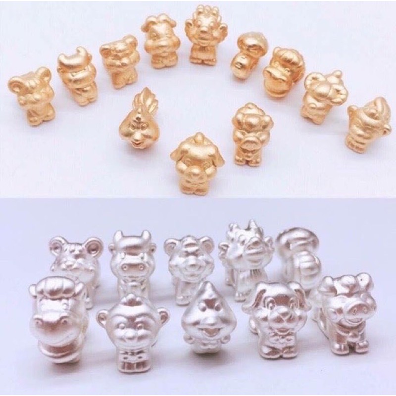 Charm Bạc 12 Con Giáp Mẫu Mới 2021