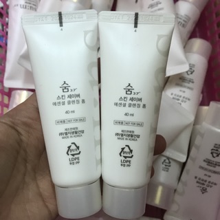 SỬA RỬA MẶT SU:M37 TRẮNG 40ML