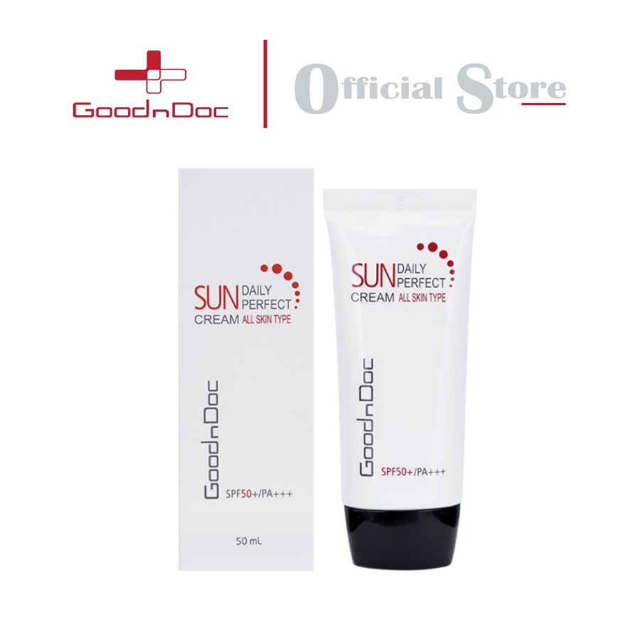 Kem Chống Nắng GoodnDoc Daily Sun Perfect Cream SPF 50+/PA+++ 50ml