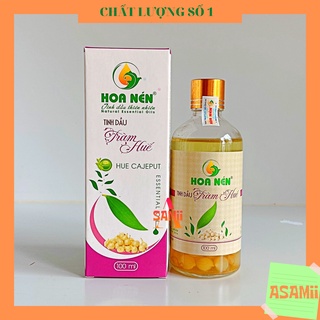 Tinh dầu tràm Huế nguyên chất ngâm củ nén Hoa Nén 100ml