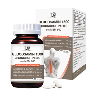 GLUCOSAMIN 1500 CHONDROITIN 300 MSM 600 - Hỗ trợ xương khớp