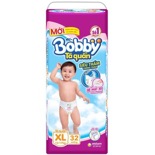 Bỉm Bobby Dán S56/M48/L42 ( mẫu mới)